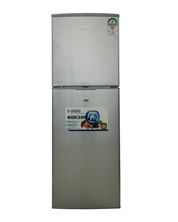 Bruhm BFD-150MD Double Door Refrigerator, 138L