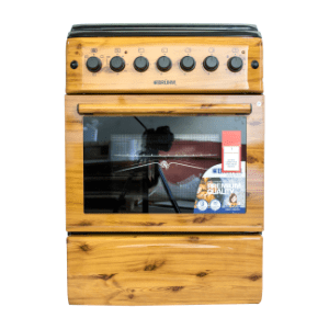 Bruhm BGI-66M310RNN 3 + 1 Cooker, Wood Color Finish