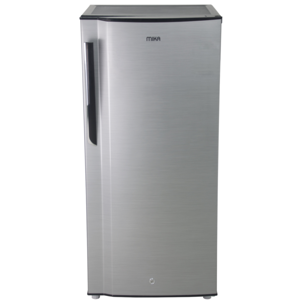 Mika Refrigerator, 190L Direct Cool, Single Door, Line Silver Dark