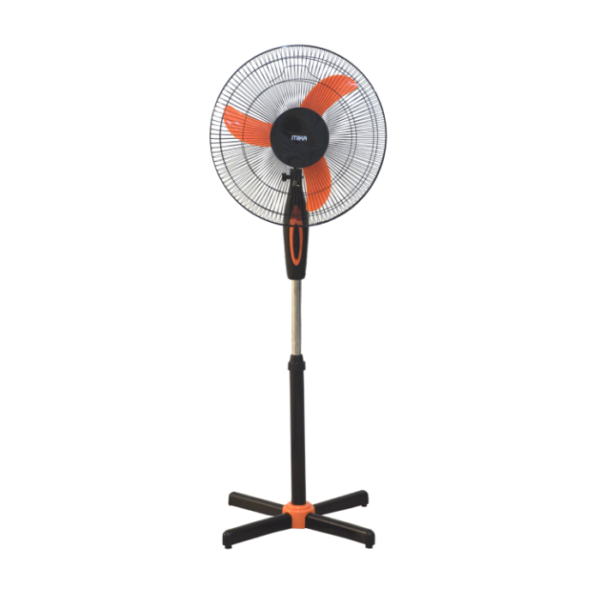 Mika MFS1603/OB Stand Fan, 16" - Orange & Black