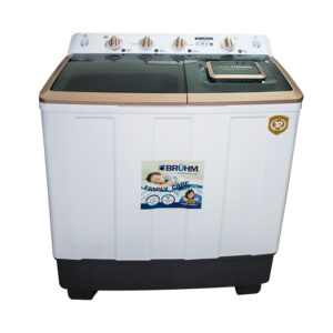 Bruhm BWT-140H Twin Tub Semi Automatic Washing Machine,  14Kg