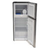 Mika Refrigerator,  138L Direct Cool,  Double Door,  Line Silver Dark