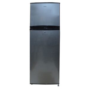 mika refrigerator,  200l direct cool,  double door,  line silver dark