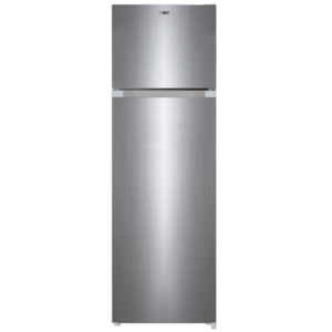 Mika Refrigerator, 261L, Direct Cool, Double Door, Silver Brush