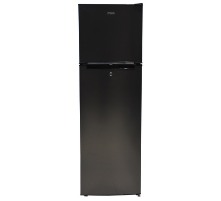 Mika Refrigerator, 168L Direct Cool, Double Door, Dark Matt SS