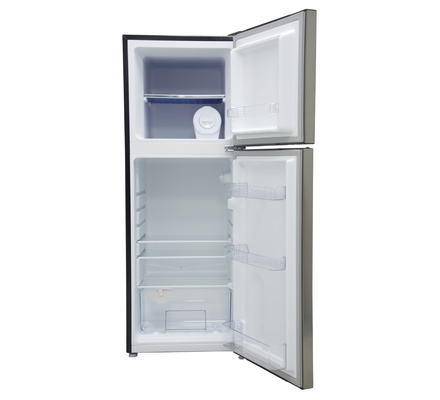 Mika Refrigerator,  168L,  Direct Cool,  Double Door,  Black Brush