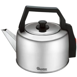 ramtons traditional electric kettle 5 liters stainless steel- rm/464
