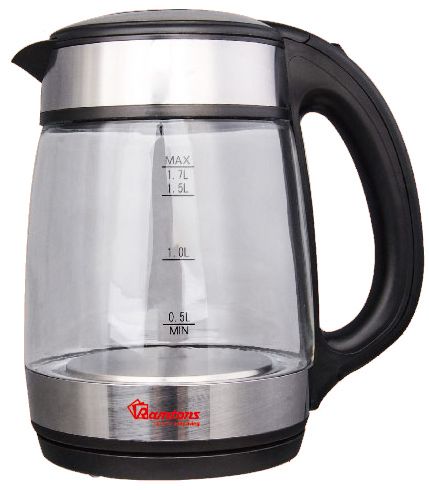 ramtons cordless glass jug kettle 1.7 liters- rm/566