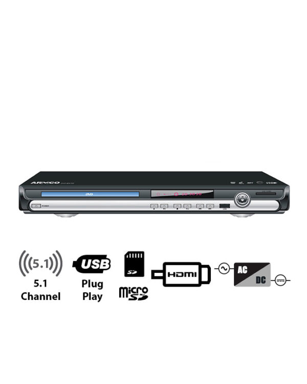 ARMCO DVD-DX755 - 5.1 Channel DVD Player.