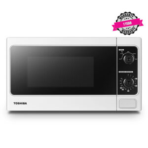 TOSHIBA MM-MM20P(WH) - 20L Manual Microwave Oven, 800W - White