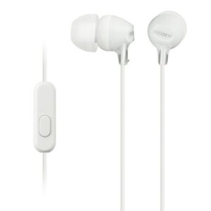 Sony - MDR-EX15AP Wired Earphones - White