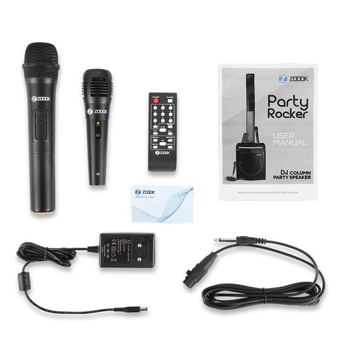Zoook – ZB-Party Rocker – Bluetooth Party Speaker – 100W – Black