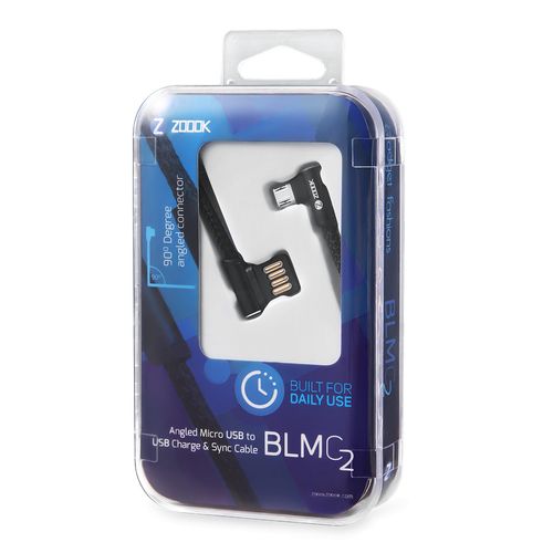ZOOOK – ZF-BLMC2 – Micro USB Charge And Sync Cable – Black