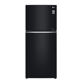 LG GN-C422SGCU Refrigerator, Top Mount Freezer, 393L ? Black
