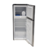 Mika Refrigerator, 118L Direct Cool, Double Door, Dark Matt SS