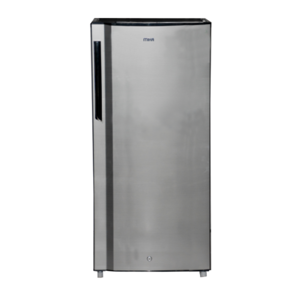 Mika Refrigerator, 170L Direct Cool, Single Door, Line Silver Light