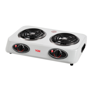 Von HPTC-21CW/VACC0224CW Table Top Double Coil Cooker