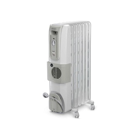 Delonghi KH770720V Oil Filled Radiator Heater, 7 Fins - White