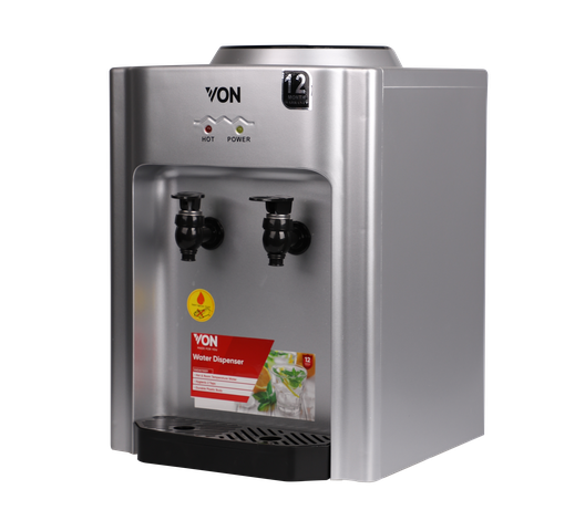 Von VADA1100Y Tabletop Water Dispenser Hot and Normal - Silver