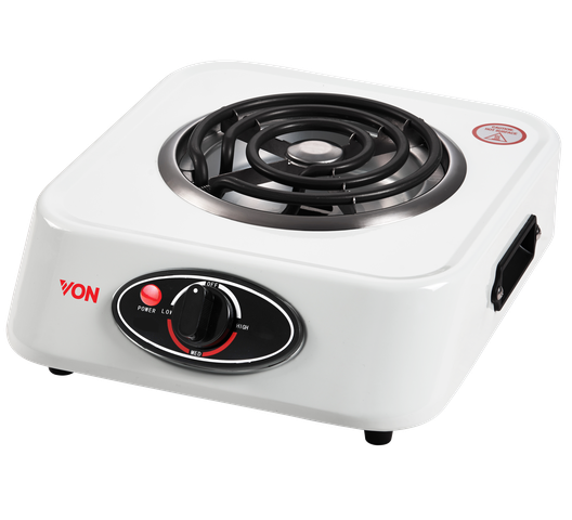 Von HPTC-11CW/VACC0112CW Table Top Single Coil Cooker