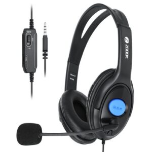 ZOOOK  - ZG-Gamer Z1 Wired Gaming Headphones - Black