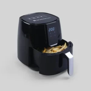 Wonderchef - Prato Air Fryer, Digital, 3.8 Litres Non-Stick Frying Basket, Auto Shut-Off -Black