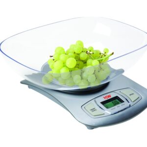 von vswk01mcx kitchen weighing scale,  5kg,  electronic - stainless steel