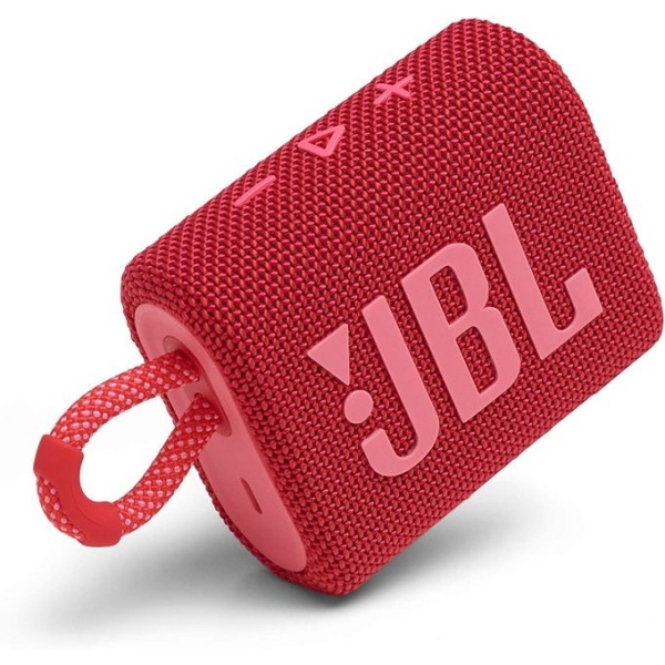 JBL GO 3-RED BLUETOOTH SPEAKER