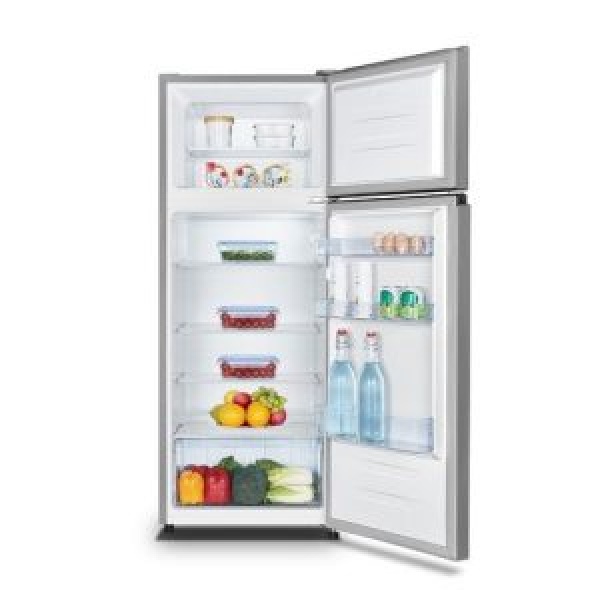 BRUHM BFD-183MD DOUBLE DOOR REFRIGERATOR SILVER - Image 2