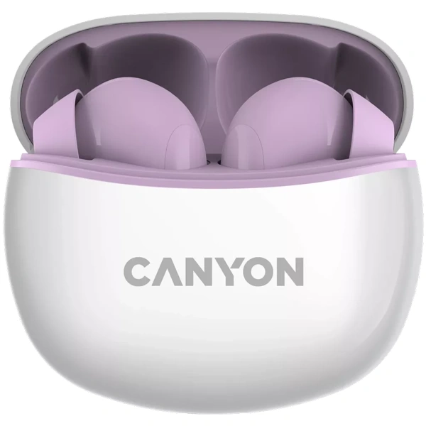 Canyon Stereo Earbuds Purple TWS5