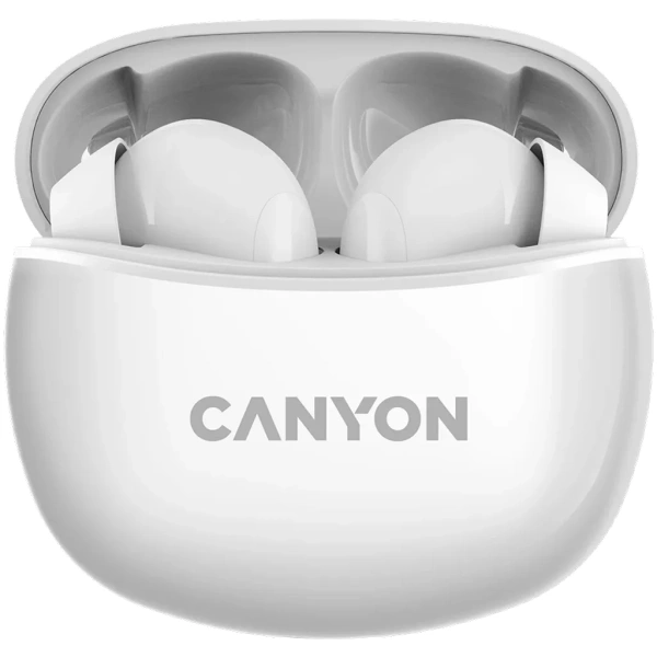 Canyon Stereo Earbuds White TWS5