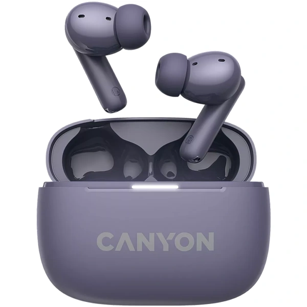 Canyon TWS10 ANC Purple Noise Cancelling Earbuds - Image 3