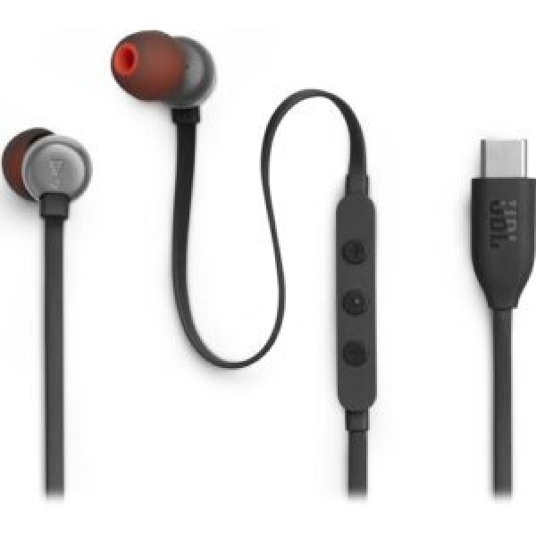 JBL TUNE 310C BLACK USB-C WIRELESS EARPHONES