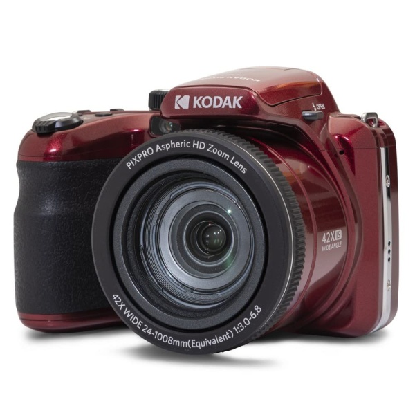 KODAK PIXPRO DIGITAL CAMERA WITH ZOOM LENS AZ-425 RED