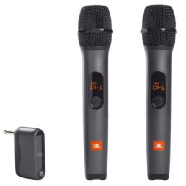 JBL WIRELESS MICROPHONE SET BLACK