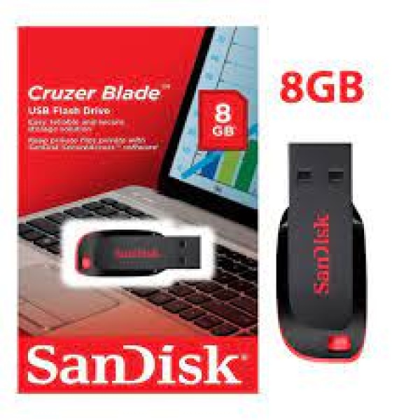 SANDISK 8GB CRUZER BLADE USB FLASH DRIVE - Image 3