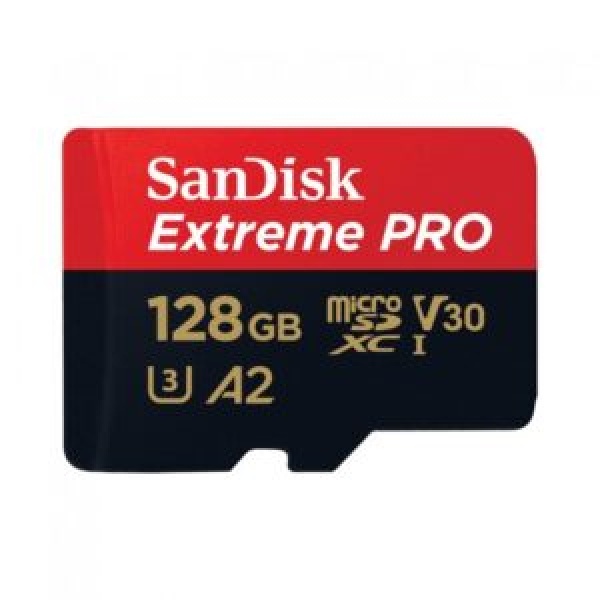 SANDISK EXTREME PRO microSD CARD 128GB