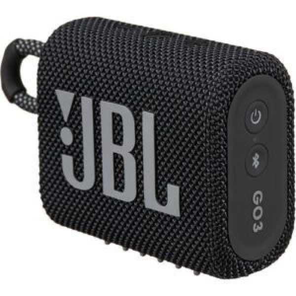 JBL GO 3-BLACK BLUETOOTH SPEAKER