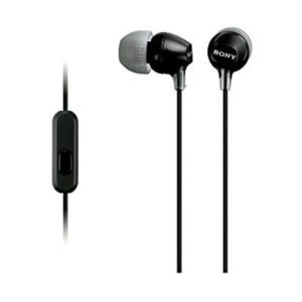 SONY MDR-EX15AP BLACK STEREO EARPHONE