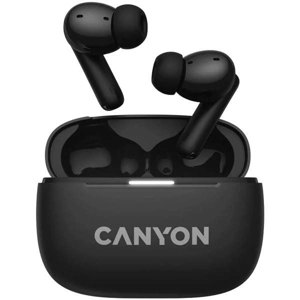 Canyon TWS10 ANC Black Noise Cancelling Earbuds